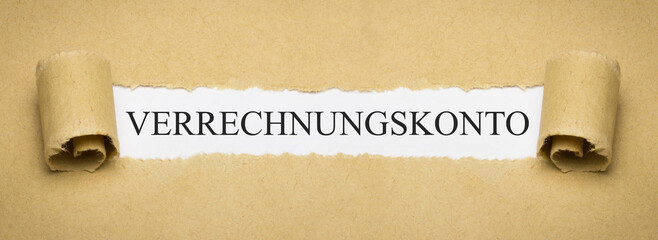 Verrechnungskonto
