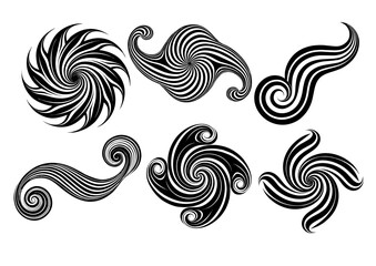 funky swirly line, 