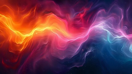 Digital Painting: Dynamic Abstract Artwork