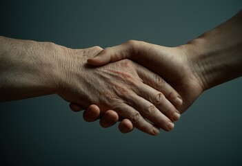 A Firm Handshake: A Symbol of Trust and Partnership
