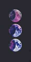 Lunar Phases Spectrum