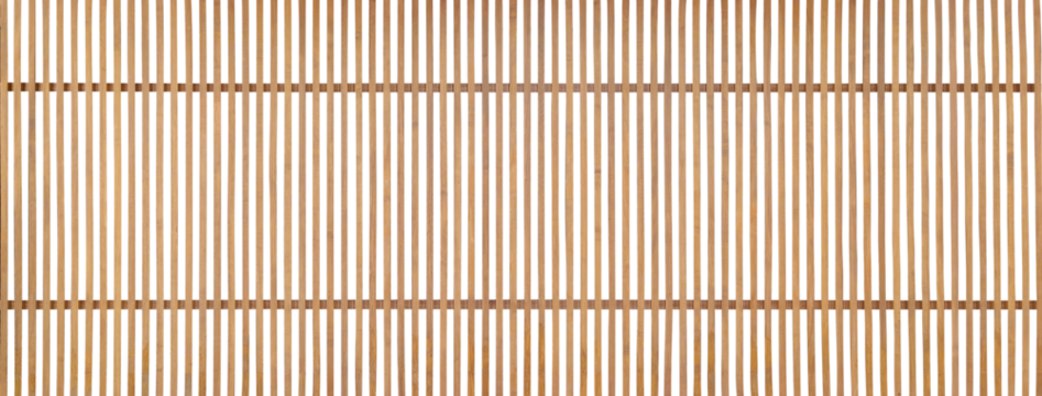 Vertical wooden slats texture for interior decoration, Texture wallpaper background, backdrop Texture for Architectural 3D rendering. PNG transparent