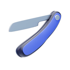 Razor 3D Icon. Razor Blade 3D Icon