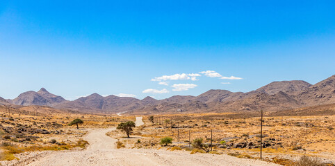 Arid landscape in the Richtersveld National Park