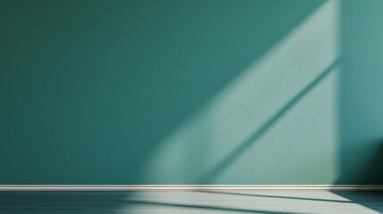Plain painted wall with sun light