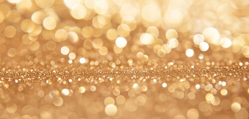 A luxurious, champagne gold glitter background, its texture rich and luminous, evoking the opulence and excitement of a grand celebration. 32k, full ultra hd, high resolution