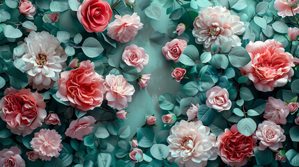 "Floral Fantasia: Illustrations to Inspire on Women's Day"
