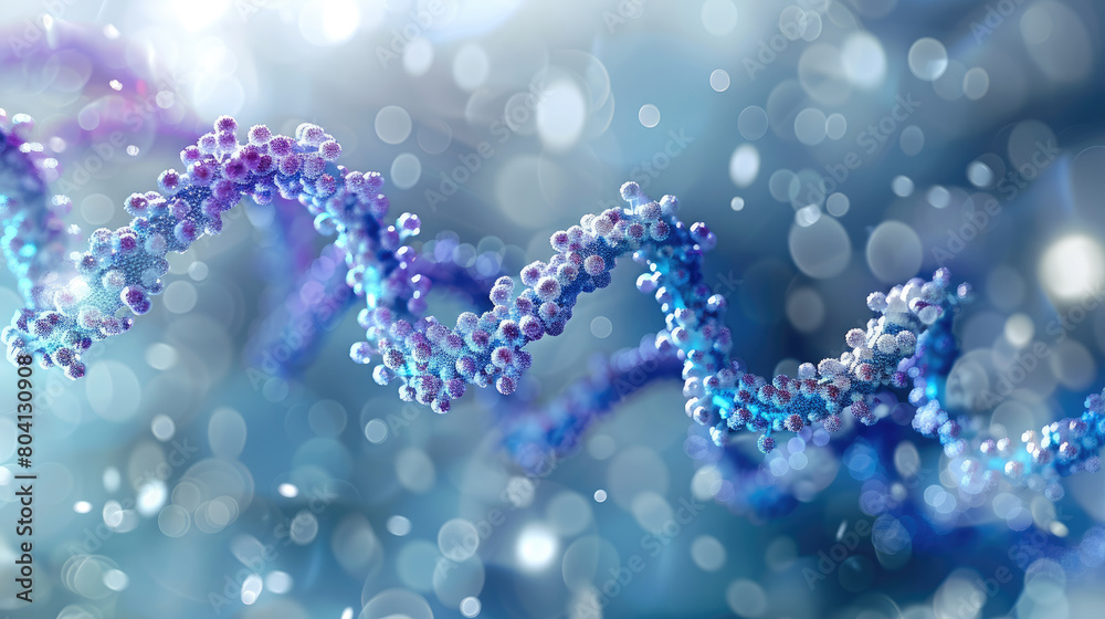 Poster the dynamic and complex concept of biological evolution through a representation of rna (ribonucleic