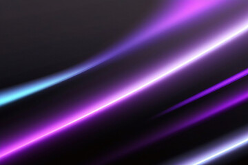 Fototapeta premium abstract futuristic background with pink blue glowing neon moving high speed flowing curve wave lines and bokeh lights. Data transfer concept Fantastic