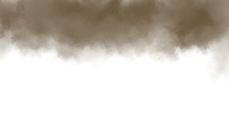 smoke on white background