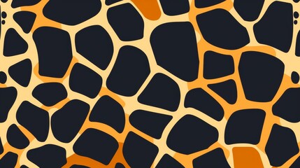 Wild safari animal seamless pattern collection. Vector skin texture set for fashion Abstract Vector Illustration