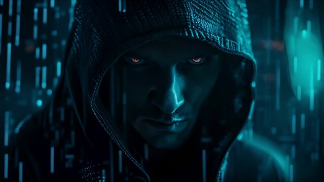 hacker manipulating code to disrupt a computer system