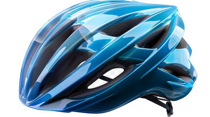 A smart bike helmet with collision detection on a transparent background. PNG format, This PNG file, with an isolated cutout object on a transparent background. 