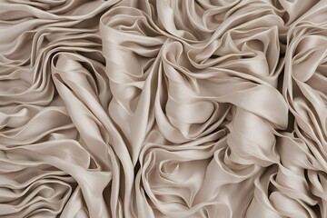 A piece of fabric with a very soft and smooth texture