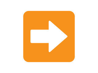 arrow right icon design illustration.