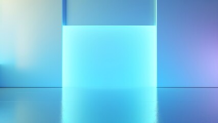 design themed minimalist cover photo for linkedin, very light blue tones are main color