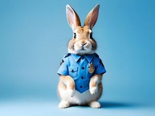 rabbit policeman