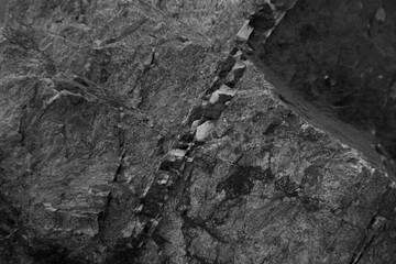 Abstract black and white stone background