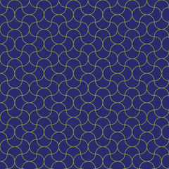 Fototapeta premium pattern blue and gold