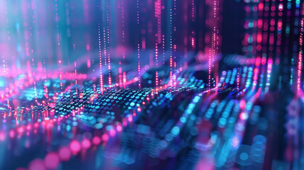 Abstract technology music, machine learning algorithms analyze vast datasets to personalize music recommendations, shaping individual listening experiences. algorithmic bias.