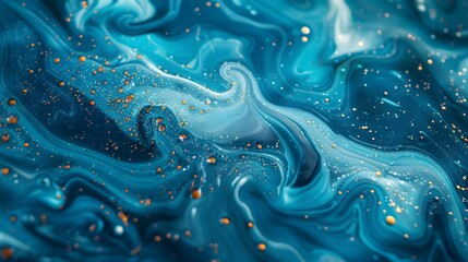 Dynamic Liquid Swirls, Marbling Background with Liquid Swirls,