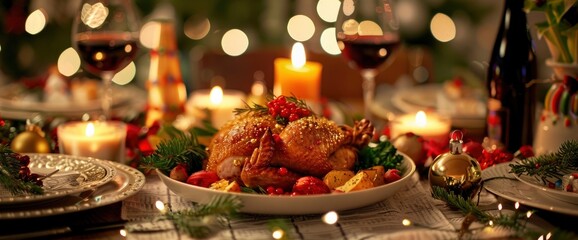 Describe the taste of freedom in a festive dish , professional photography and light