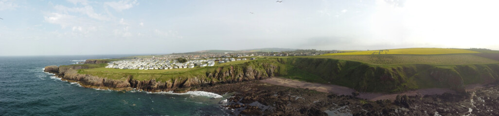 Eyemouth, Killies, St Abbs, sea, sky, beach, wave, landscape, coast