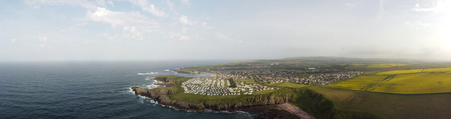 Eyemouth, Killies, St Abbs, sea, sky, beach, wave, landscape, coast