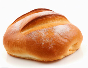  A bread isolated on a white background