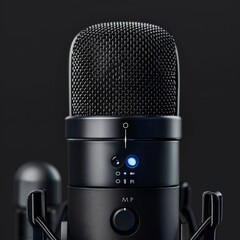 Smart recording equipment automatically adjusting settings based on the voice actors pitch and tone , high resolution