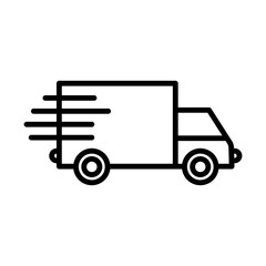 Delivery line icon