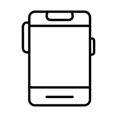 Mobile line icon