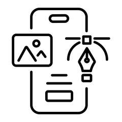 Get a glimpse of ui design line icon 