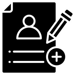 Registration  Icon Element For Design