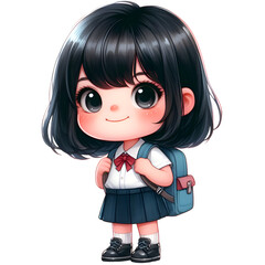  Back To School PNG, Cute School Children Clipart, Elementary School Clipart, Watercolor School Clipart, Education Clipart, Watercolor Clipart