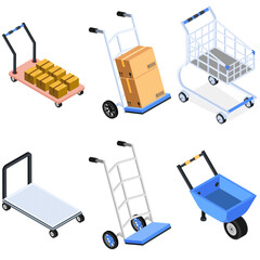 Shopping Cart Icon Set