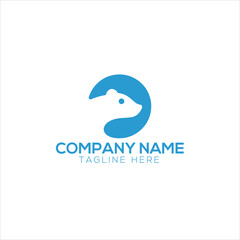 Vector logo, emblem, label design elements for pet shop, zoo shop, pets care and goods for animals.
