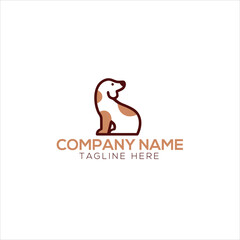 Animal Logo Design Vector Template
