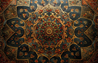 Naklejka premium worldhere Old islamic pattern UHD wallpaper