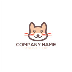 logo pet shop animal care veterinary channel circle dog cat rabbit parrot
