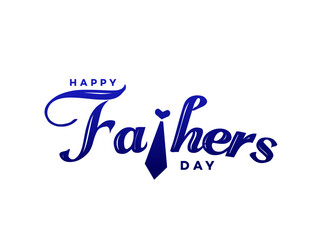 Happy Father’s Day Calligraphy greeting card