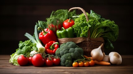 Healthy and Sustainable Eating. Fresh Groceries and Organic Produce