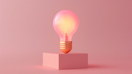 Light Bulbs, Minimal Idea Concept. creative light bulb explodes with colorful paint and colors new idea brainstorming concept. Ideas inspiration concepts lightbulb. Brainstorming concept with a light.