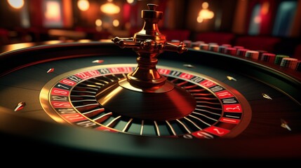 roulette casino game man.