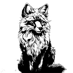 fox vector illustration