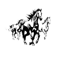 horse vector