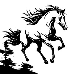 horse illustration