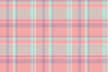 Seamless pattern background of textile texture plaid with a fabric vector tartan check.