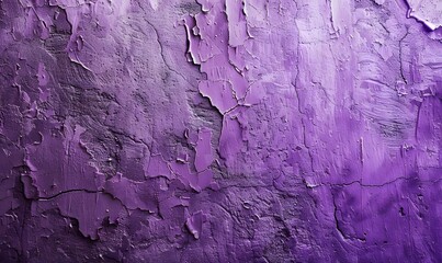 Obraz premium Backdrop of a violet cement wall for a background, Generative AI 