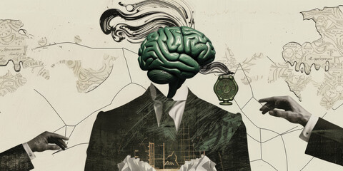 Surreal Intellectual Explorer Brain for a Head with Maps and Vectors